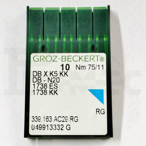 Aguja Groz Beckert Calibre 75, DBxK5 KK