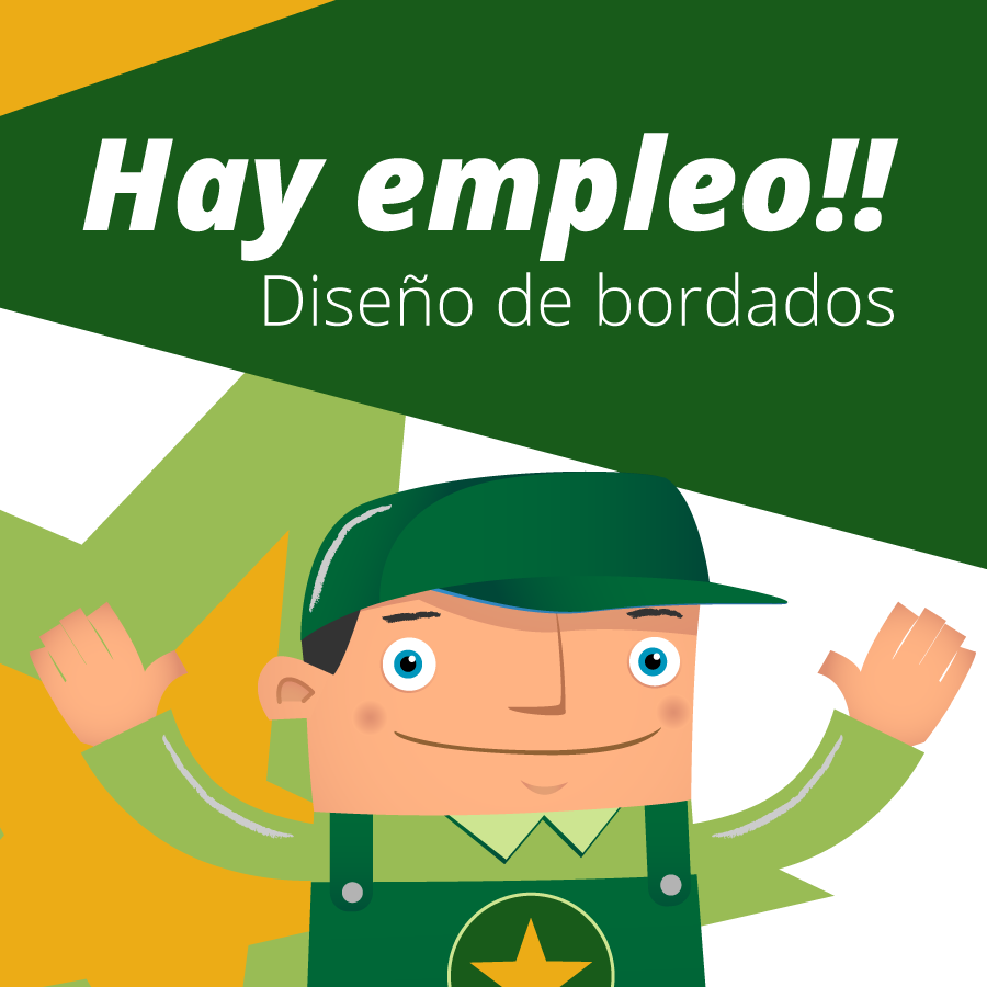 Empleo en bordados